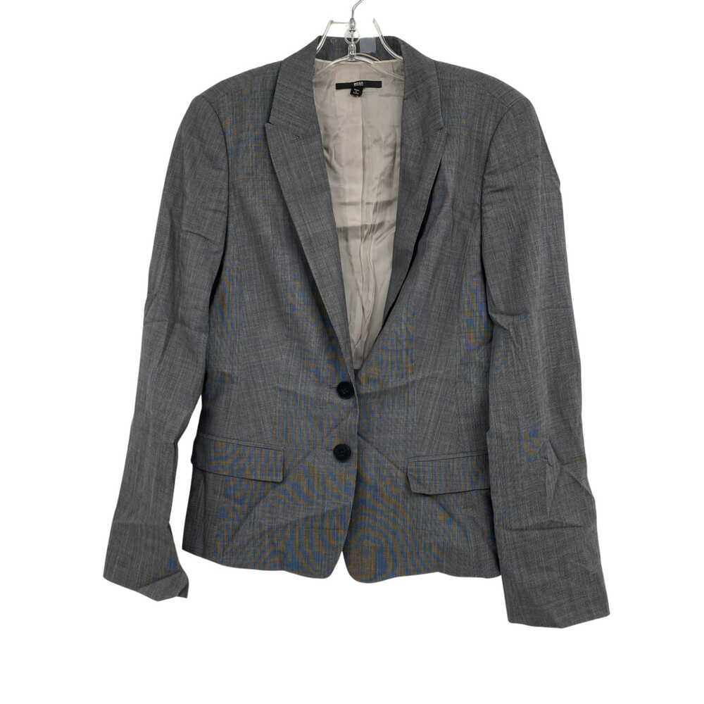 Hugo Boss Gray Wool Blend Blazer | Women’s Size 8